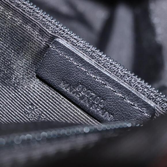 LOEWE Anagram Americana 28 Hand Bag Suede Leather Brown Silver Auth ep12264 - Picture 12 of 16